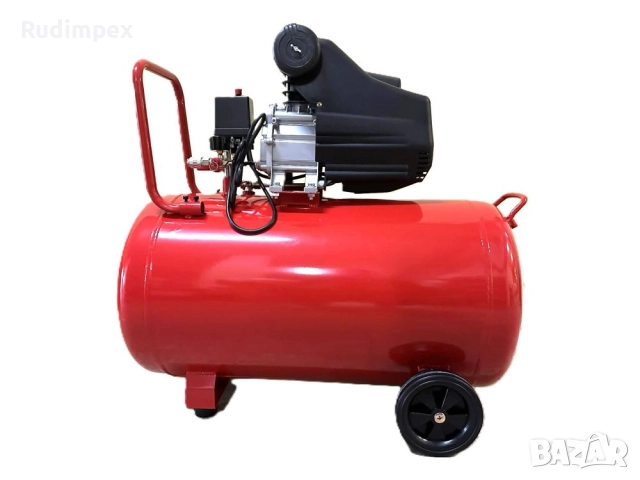 Компресор за въздух 100 л, 8 бара, професионален,гаранция 2 години, снимка 6 - Други машини и части - 52840751