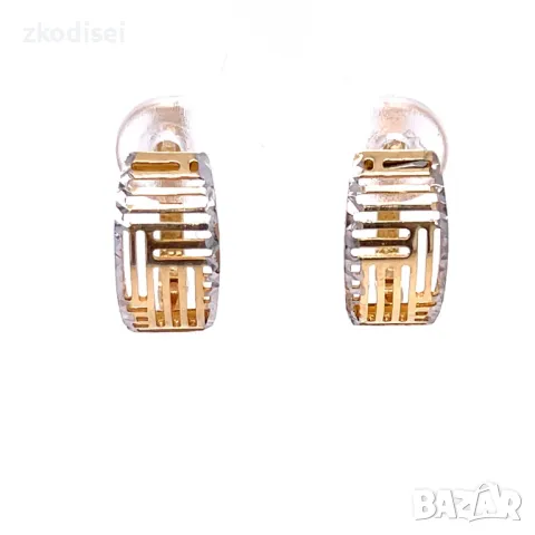 Златни обеци 2,94гр. 14кр. проба:585 модел:31352-1