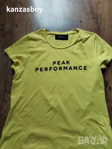 Peak Performance - страхотна дамска тениска М, снимка 5 - Тениски - 50716945