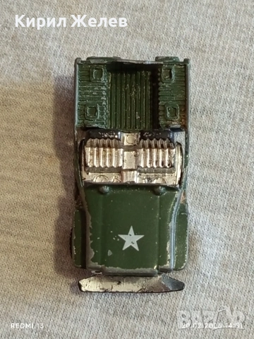 Метална количка Военен джип винтидж стил за КОЛЕКЦИЯ ДЕКОРАЦИЯ 20796, снимка 4 - Колекции - 53561662