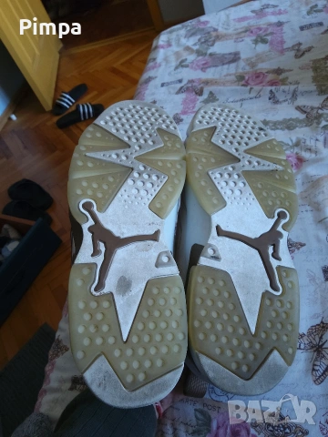 Nike jumpman mvp white маратонки , снимка 6 - Маратонки - 53780355