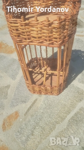 Кошница за бутилки., снимка 6 - Декорация за дома - 51468518