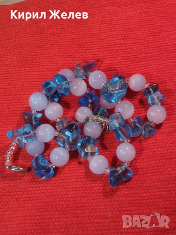 СКЪПОЦЕНЕН ГЕРДАН КОТЕШКО ОКО СИН ПЛАНИНСКИ КРИСТАЛ ХЕНД МЕЙД АРТ КОЛИЕ 24795