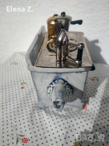 French stove колекционерски ръчно изработен чайник Swineside, снимка 6 - Декорация за дома - 53569692