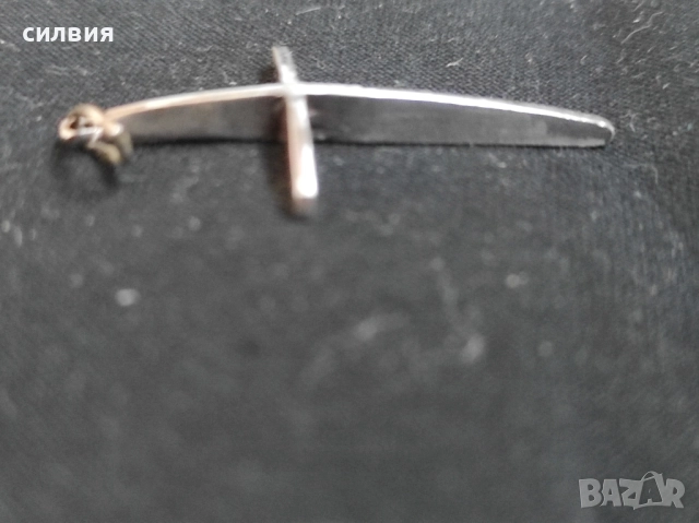 сребърен кръст, снимка 6 - Други - 41348542