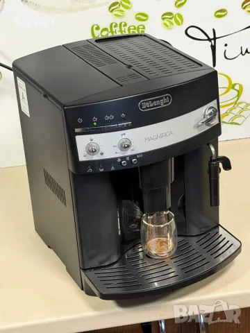 Кафемашина кафе автомат delonghi magnifica с гаранция, снимка 5 - Кафемашини - 55874407