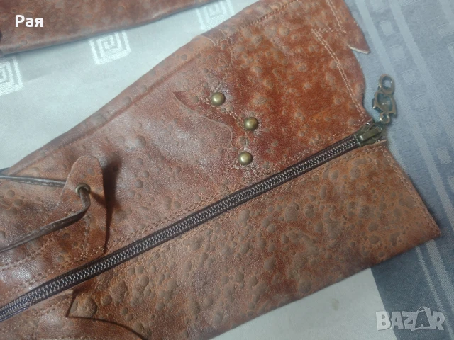 Кожени ботуши Ferde, снимка 4 - Дамски ботуши - 50673457