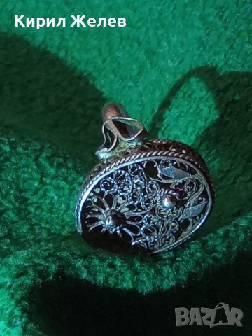 СРЕБЪРЕН ФИЛИГРАНЕН ПРЪСТЕН СТАРИННА АЖУРНА РЪЧНА ИЗРАБОТКА СРЕБРО с ГРАНУЛАЦИЯ БИЖУ УНИКАТ 22724, снимка 4 - Антикварни и старинни предмети - 33133389