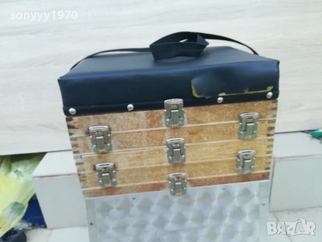 рибарски стол-дърво и алумин 0306251548, снимка 14 - Екипировка - 50535873