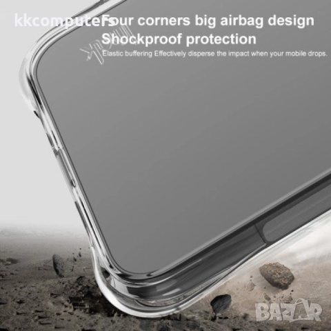 Nothing Phone (3a) Pro Удароустойчив IMAK Силиконов Калъф и Протектор, снимка 3 - Калъфи, кейсове - 52614690