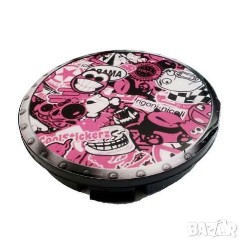 капачки за джанти шарени 60мм анимация 4 броя комплект , снимка 5 - Аксесоари и консумативи - 41502257