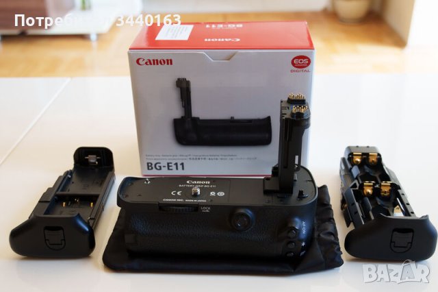 Продавам Canon Battery grip BG-E11 за Canon 5D Mark III, снимка 1 - Чанти, стативи, аксесоари - 41384268