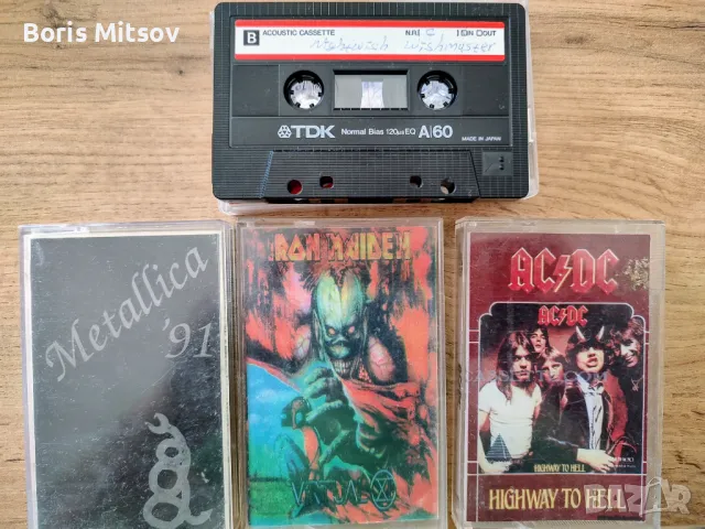 Metallica '91*AC/DC-Highway To Hell*Iron Maiden, снимка 2 - Аудио касети - 47451770
