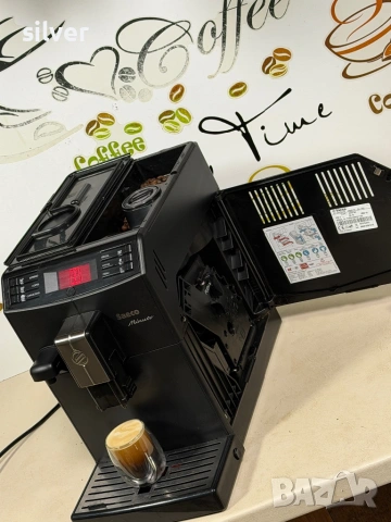 Кафемашина кафе автомат Saeco minuto с гаранция, снимка 2 - Кафемашини - 53613653