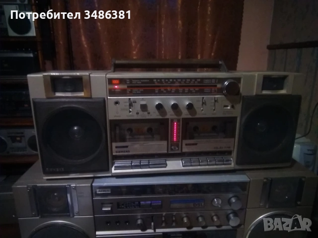 SIEMENS CLUB 776 (SANYO), снимка 2 - Радиокасетофони, транзистори - 53223067