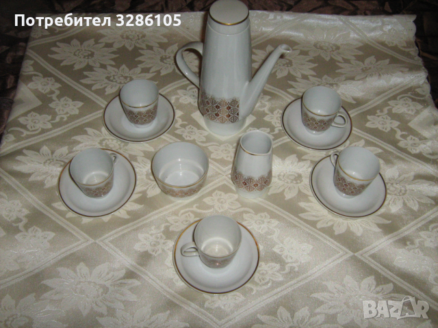 сервиз за кафе от японски порцелан, снимка 1