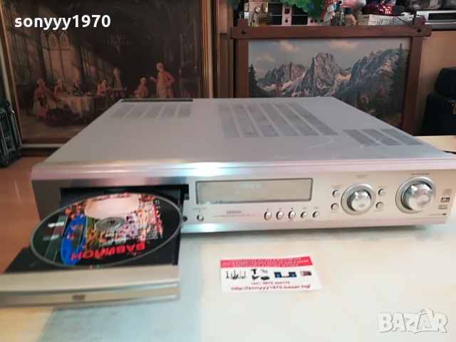 denon dvd receiver 5chanel 0903221359, снимка 2 - Ресийвъри, усилватели, смесителни пултове - 36045377