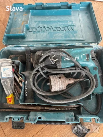 Перфоратор Makita HR2470, снимка 5 - Перфоратори - 55966563
