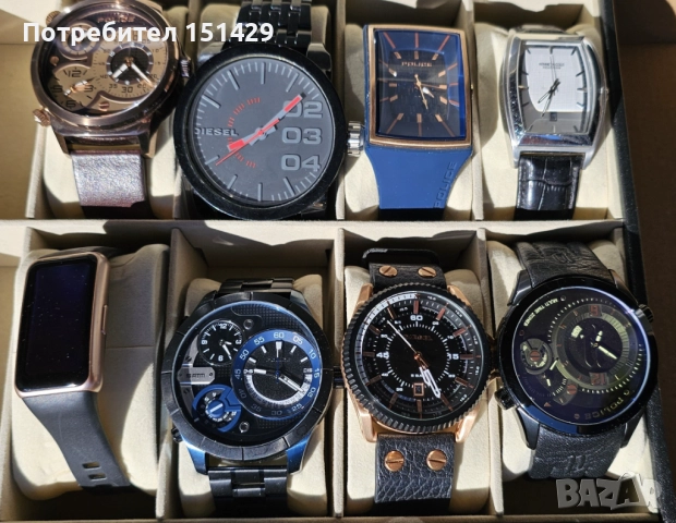 POLICE много голям мъжки часовник оригинален отлично състояние, снимка 5 - Мъжки - 44604117