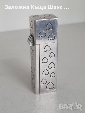 Vintage сребърна кутия за червело 925 S, снимка 6 - Антикварни и старинни предмети - 41742454