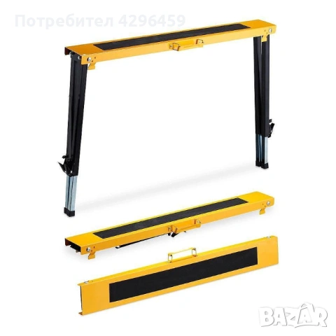 Стойки тип Магаре телескопични 650-900 мм, до 250 кг, 2 бр., снимка 7 - Други инструменти - 53697772