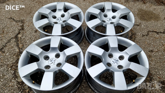 Пежо Ситроен 16 4х108 лети джанти Peugeot Citroen 4x108, снимка 3 - Гуми и джанти - 53451857