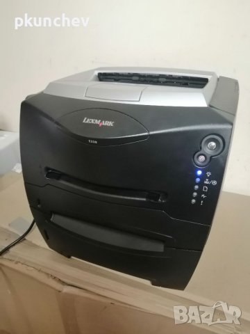 Принтер LEXMARK E330 с два контейнера за хартия 