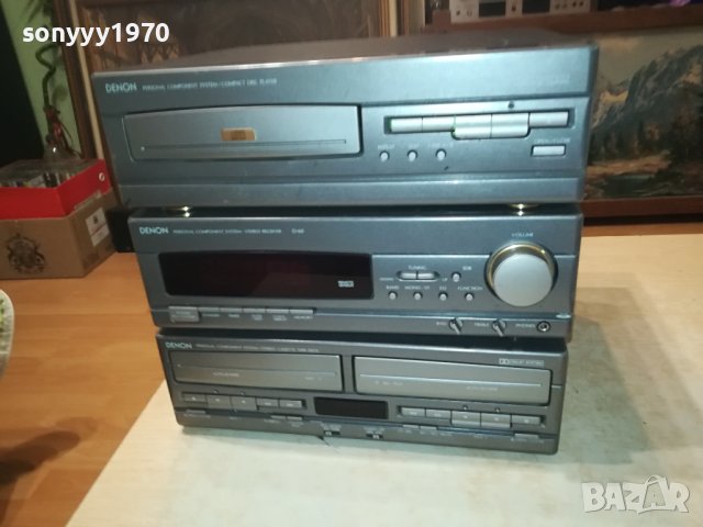 DENON CD/DECK/RECEIVER 0208231123, снимка 7 - Ресийвъри, усилватели, смесителни пултове - 41732559