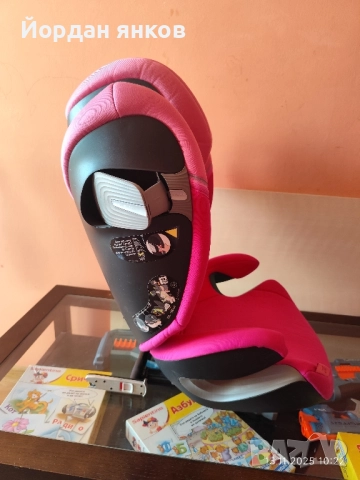 детско столче за кола Cybex Solution S i-Fix Gold - i-Size (100-150 см, снимка 5 - Столчета за кола и колело - 52420321