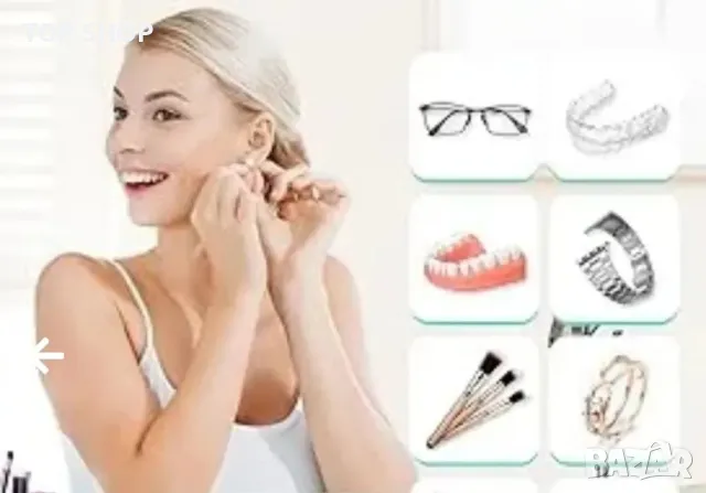 Ултразвукова почистваща вана 47 KHz 360 ML е подходяща за очила, часовници, зъбни проте, снимка 2 - Други - 48932448