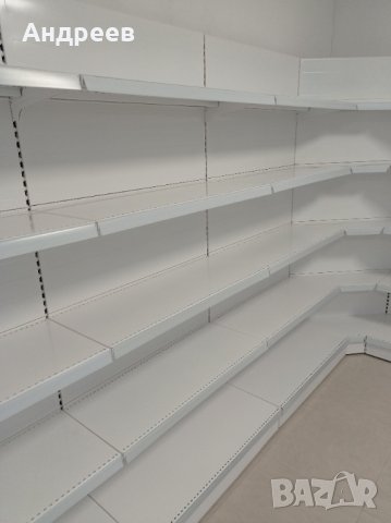Вътрешен ъглов модул и крайстенни стелажи, снимка 5 - Стелажи и щандове - 35884202