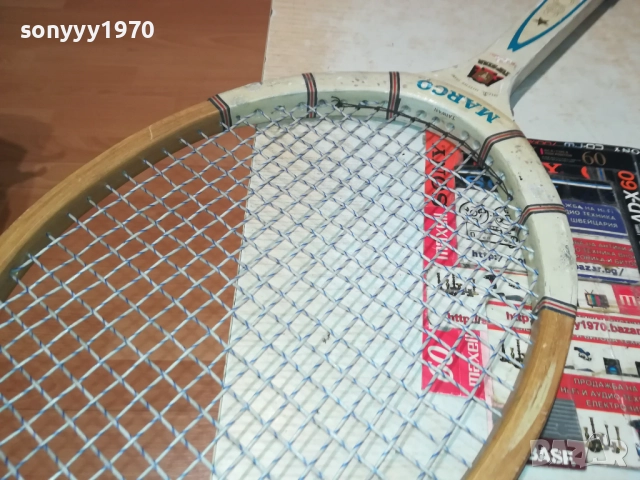 MARCO-ТЕНИС РАКЕТА ОТ ФРАНЦИЯ 0510251741, снимка 13 - Тенис - 51953344