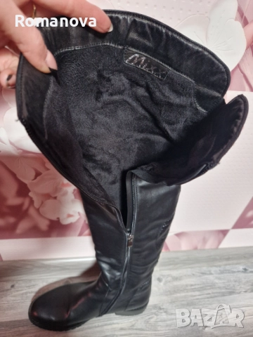 Чизми от  естествена кожа, снимка 3 - Дамски ботуши - 52662711