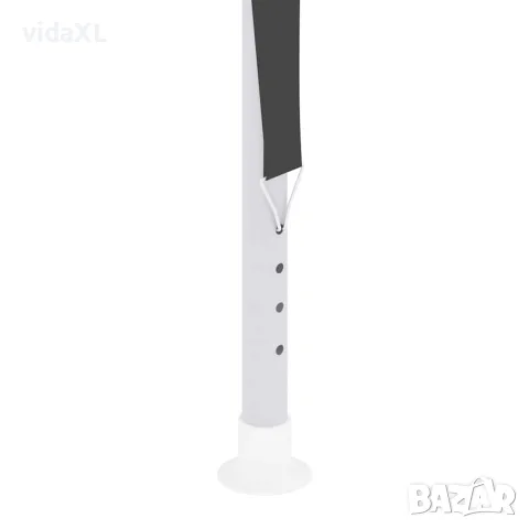 vidaXL Професионална парти шатра със стени 2x2 м антрацит 90 г/м², снимка 8 - Къмпинг мебели - 56147610