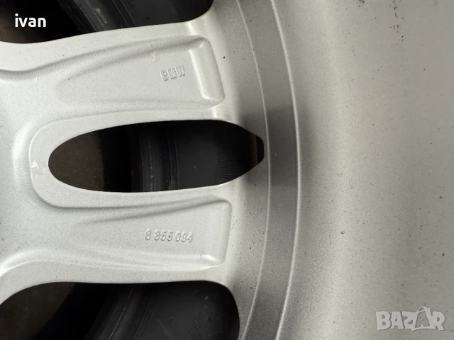 4 бр. оригинални алуминиеви джанти BMW 18 цола 5x112 , централен отвор 66.6, ET57, 8J, снимка 10 - Гуми и джанти - 50492035