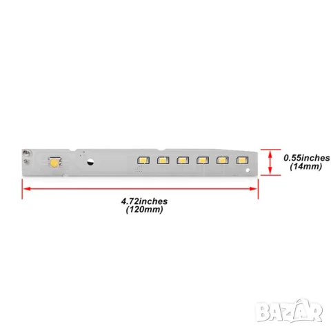 LED светлини за вграждане BMW E60 E61 E64 комплект 2 броя, снимка 4 - Аксесоари и консумативи - 55864722