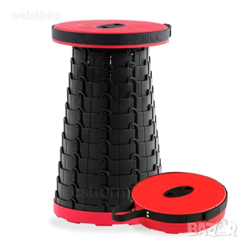 ПРОМО!! Сгъваема Табуретка за Къмпинг и Риболов , 45 см, до 150 кг, снимка 6 - Къмпинг мебели - 47447762