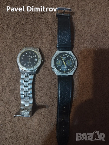 Candino Naval Hero и Seiko hronograf 