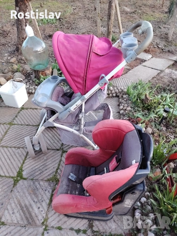 детска количка и детско столче за кола , снимка 2 - Детски колички - 53816190