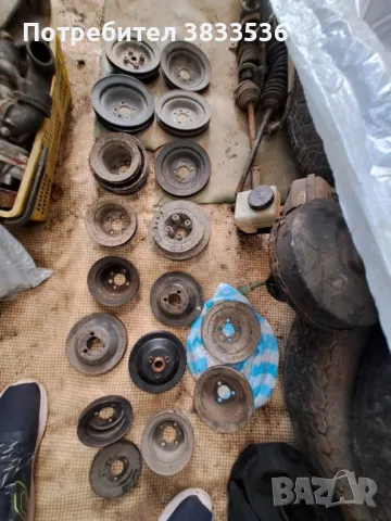 Ролки (шайби) за колянов вал , и водна помпа + хидравлична Vw Golf Mk2