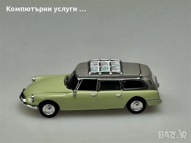 CITROEN ID 19 Estate 1961 - мащаб 1:87 на Norev моделът е нов в кутия, снимка 3 - Колекции - 55747814