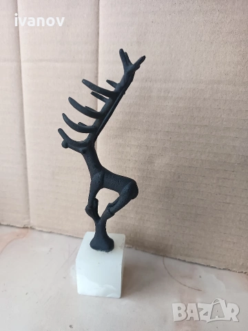Бронзова скулптура , снимка 2 - Статуетки - 53862795