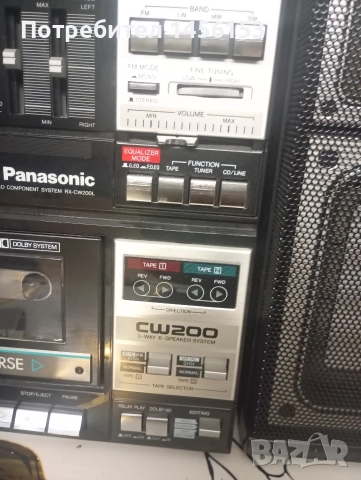 касетофон Panasonik model:RX-CW200l, снимка 4 - Радиокасетофони, транзистори - 52869310