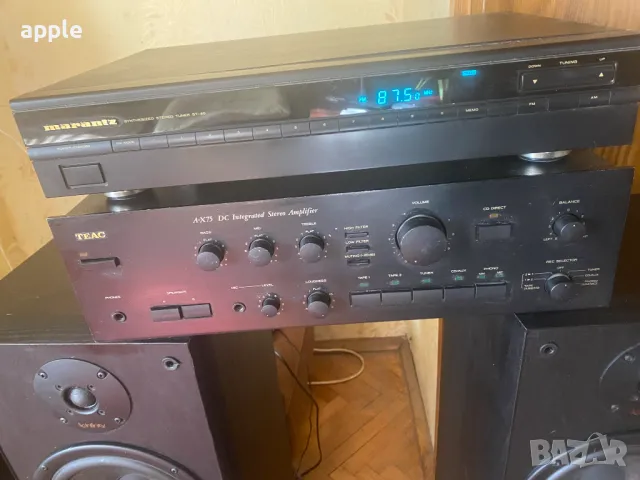 Комплект домашно аудио, снимка 5 - Ресийвъри, усилватели, смесителни пултове - 48388398