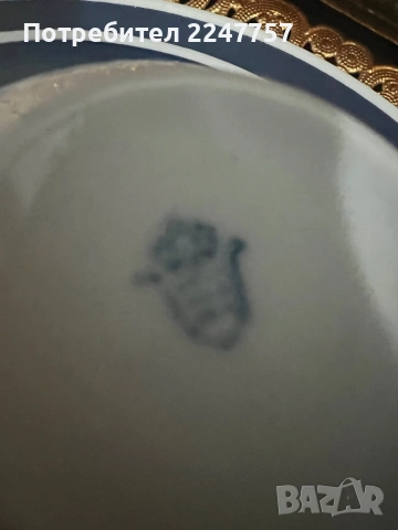 Ръчно рисуван троен сет, снимка 8 - Антикварни и старинни предмети - 53039647