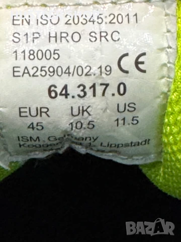 Работни обувки с метално бомбе PUMA, снимка 7 - Други - 50691216