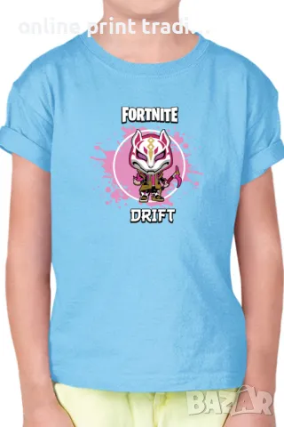 Детска тениска Фортнайт Fortnite Drift, снимка 15 - Детски тениски и потници - 48523146