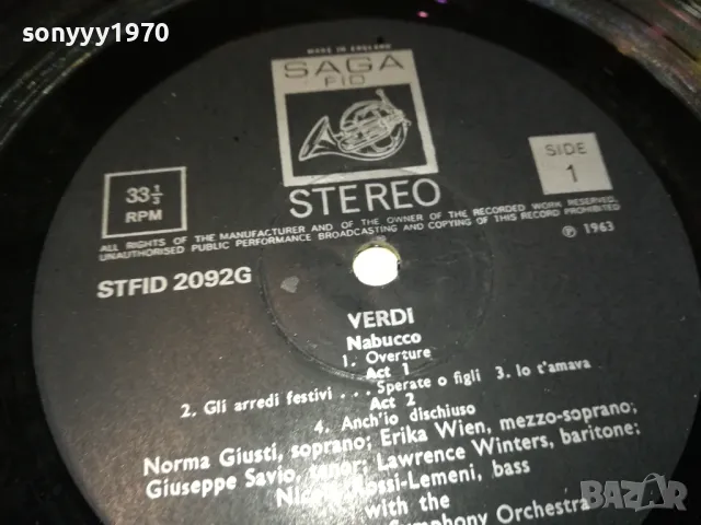 NABUCCO VERDI-ПЛОЧА ОТ ДАНИЯ 1411241223, снимка 12 - Грамофонни плочи - 47966283