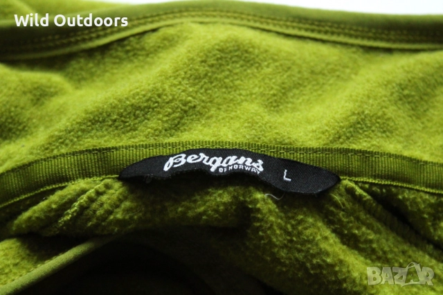BERGANS OF NORWAY - мъжка поларена горница, размер L, снимка 3 - Спортни дрехи, екипи - 52434807