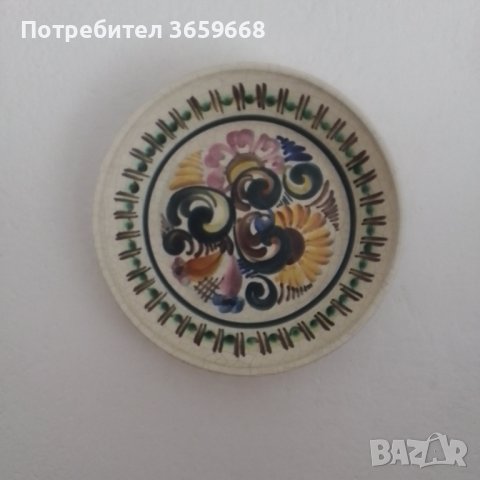Рисувана чиния за стена, снимка 7 - Декорация за дома - 40264981